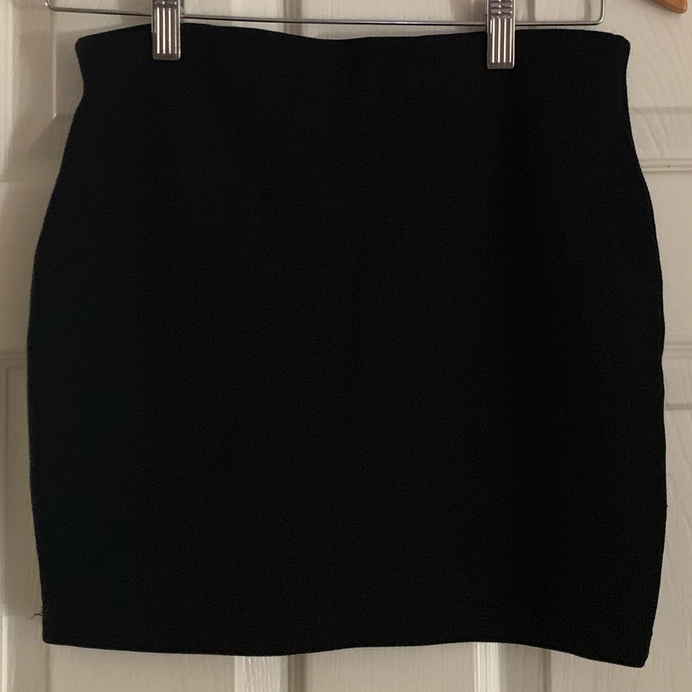 Zara black bodycon skirt